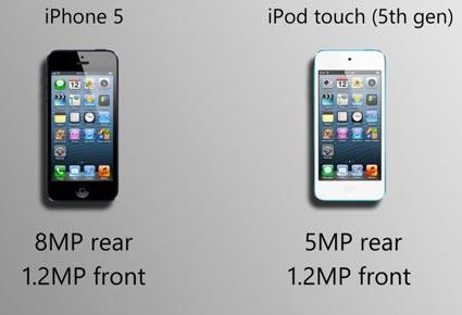ماذا تختار بين iPhone 5 وiPod touch 5G ؟